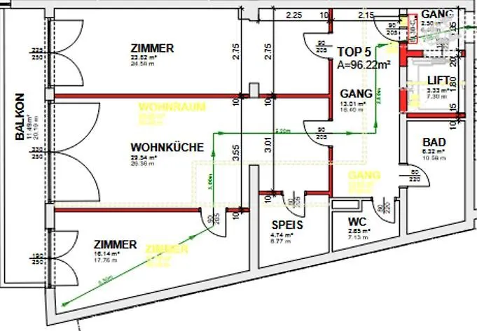 Geraeumiges Modernes 1-6 Personen Appartamento *